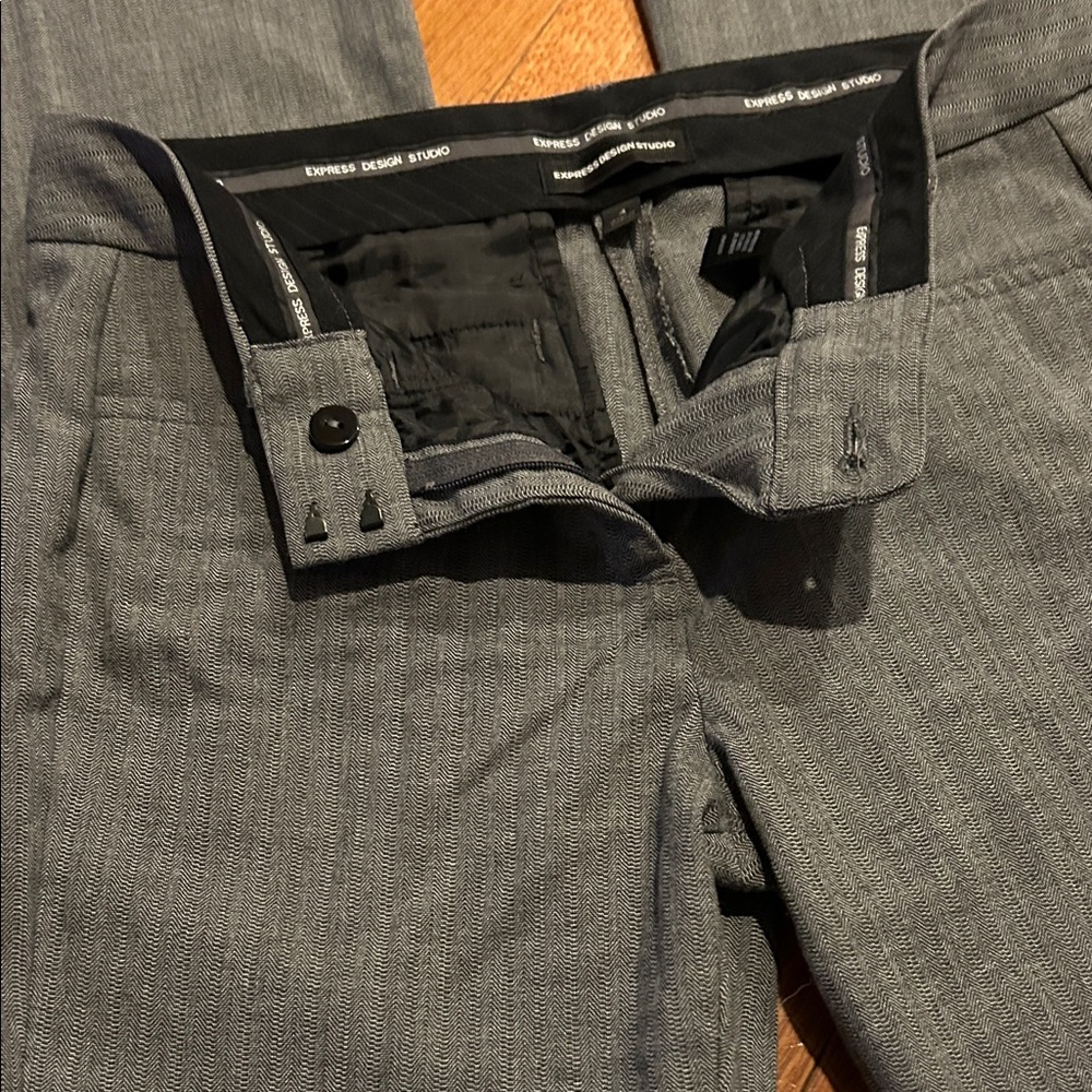 Express Gray Women's Trousers